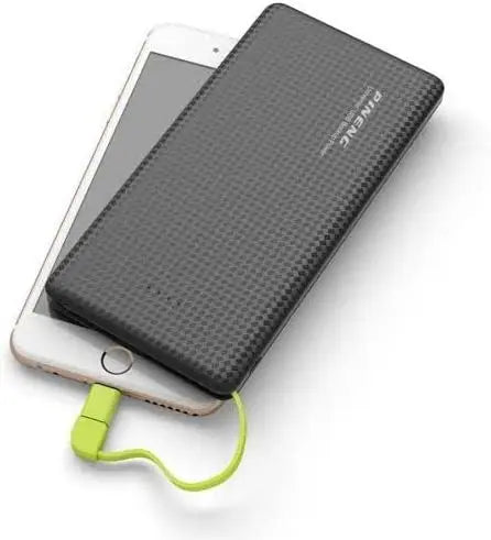 Carregador Portátil Pineng Power Bank 10.000mah,5000mah com adaptador iPhone,V8